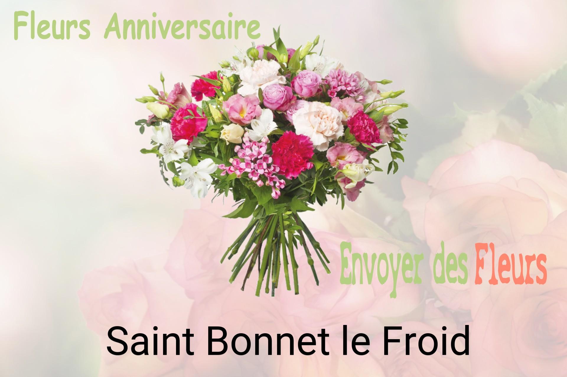 Bouquet de fleurs d’anniversaire livré à Saint-Bonnet-le-Froid