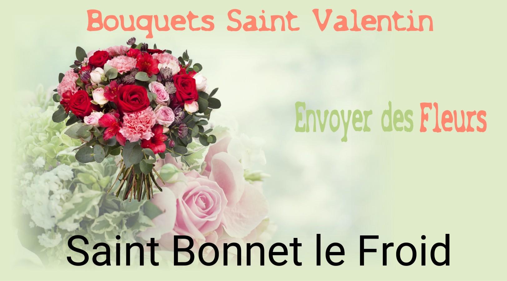Roses de Saint-Valentin livrées à Saint-Bonnet-le-Froid